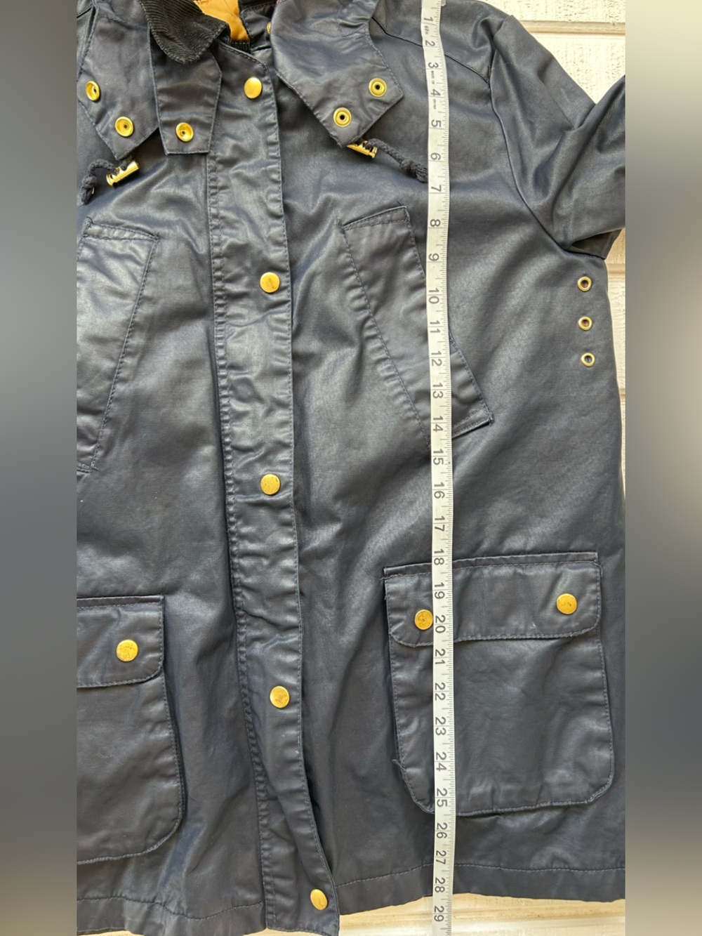 Zara Woman Women’s Utility/Rain Jacket Removable Hood & Quilted Liner Size Large - Picture 16 of 16
